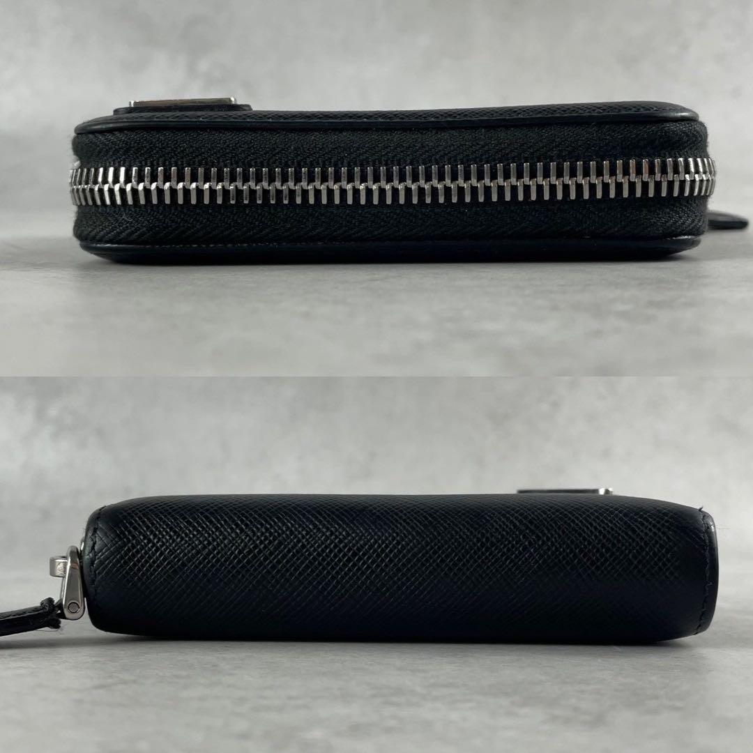 極美品 付属品完備】PRADA コインケース 三角ロゴ サフィアーノ