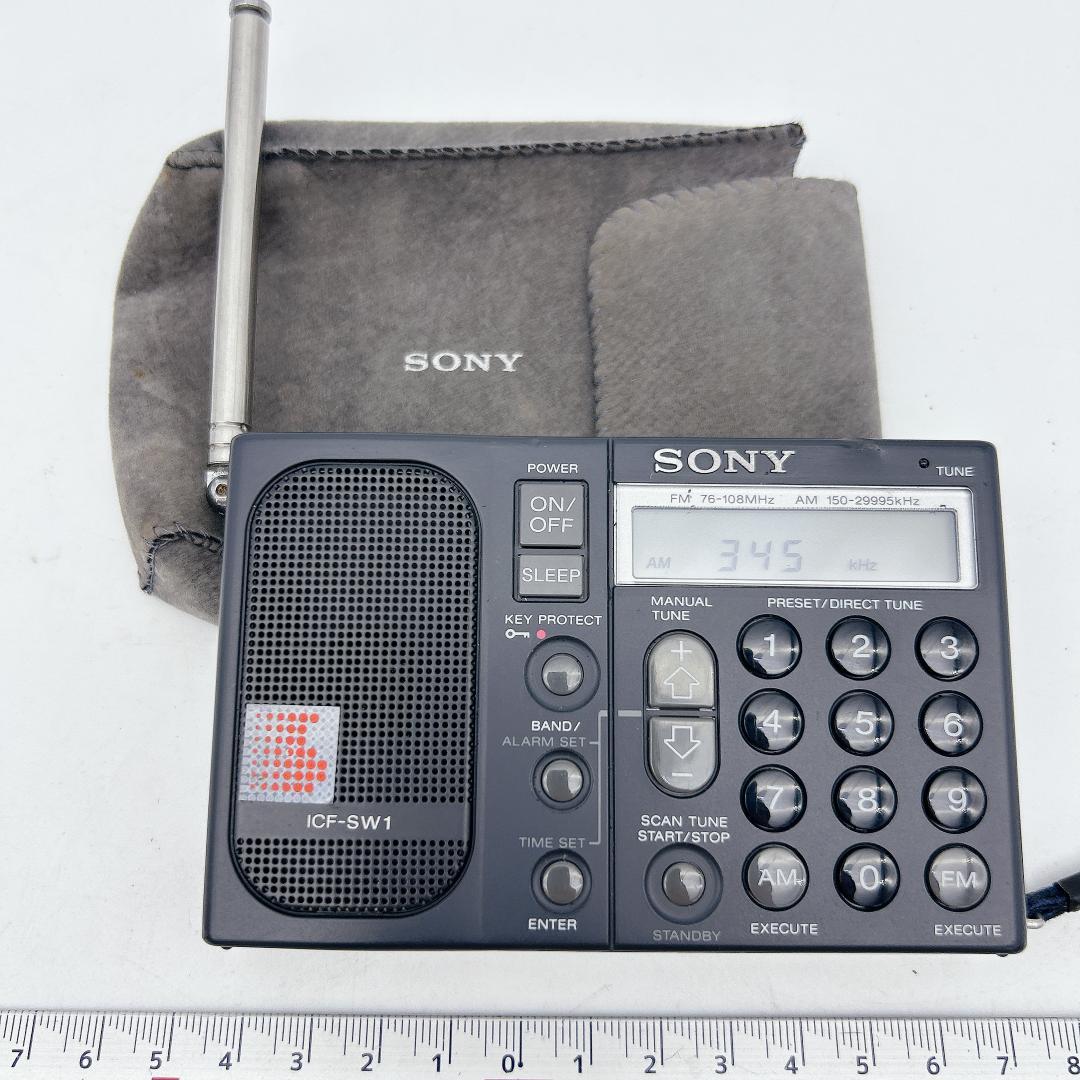 山*川様 SONY ICF-SW1 FM AM ラジオ ソニー ポータブル ケー