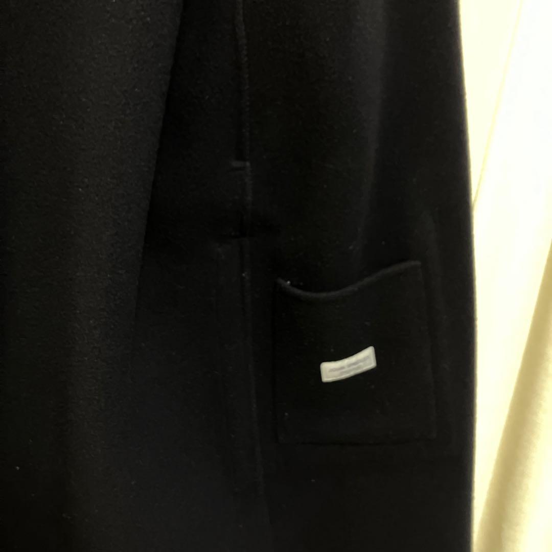 【美品】JOHN SMEDLEY ジョンスメドレー ロングーコート NAVY