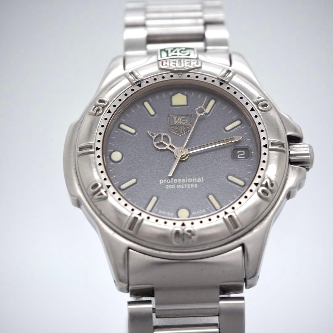 452【OH済み】タグホイヤー時計 プロフェッショナル グレー ダイバーウォッチ 452【OH済み】タグホイヤー時計 プロフェッショナル グレー ダイバーウォッチ