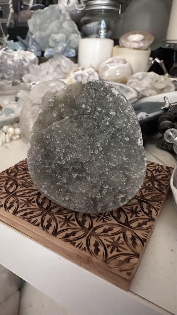 緑水晶 置物　小　天然石　原石