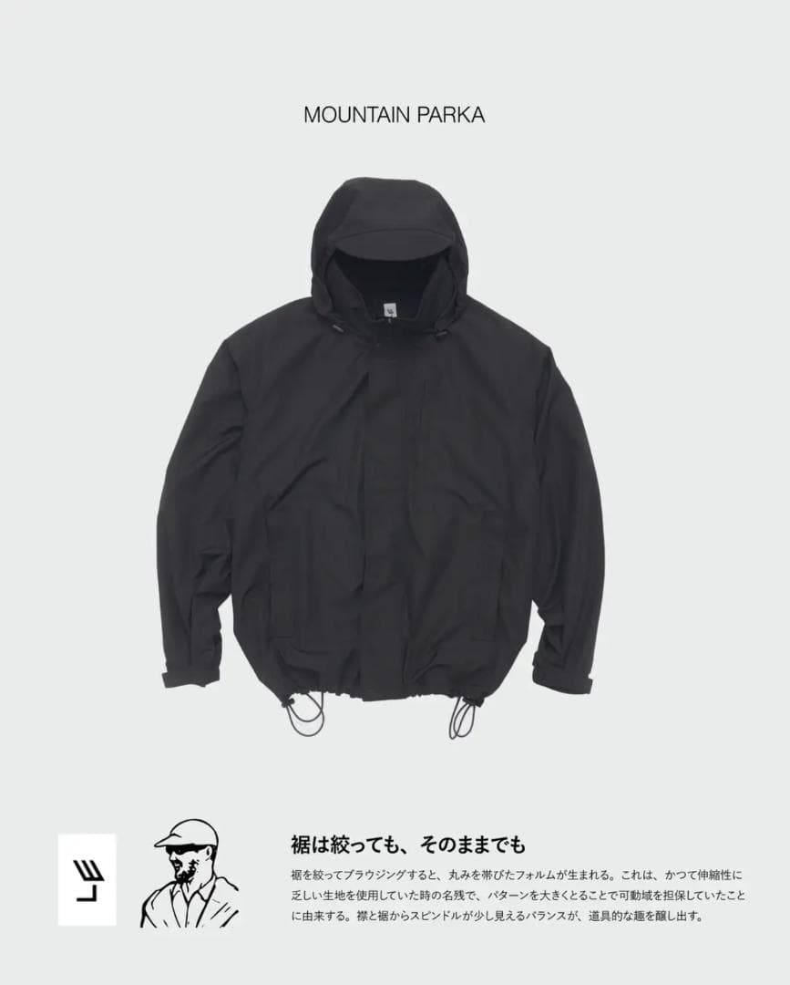 25SS LE | エルイーマウンテン パーカーL・COMOLI WWW_NOITHATQUANGTHANH_NET