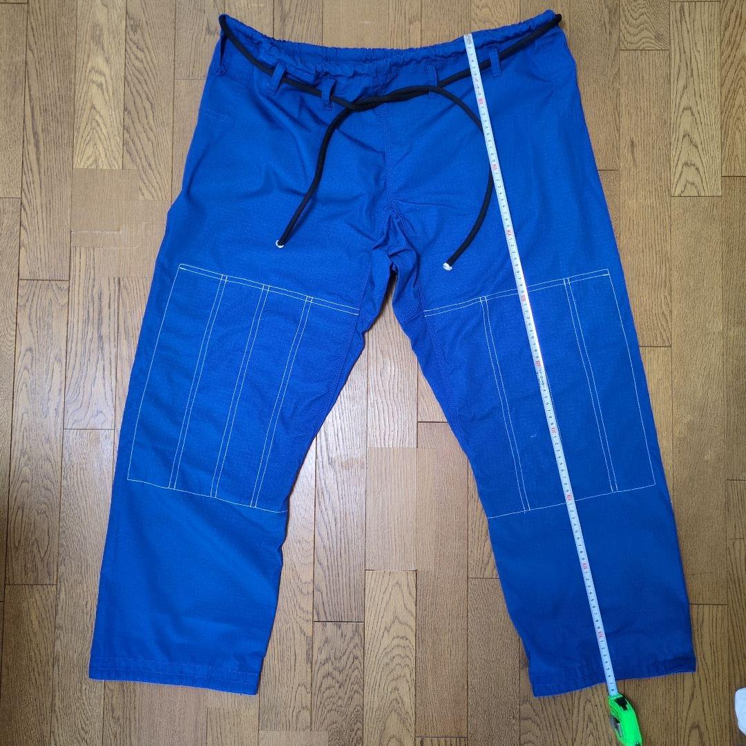 1回着用のみ　 VITAL 柔術着　青 グリーンパッチ　A1L 1回着用のみ ALPHA VITAL 柔術着 青 グリーンパッチ A1L ATAMA柔術衣