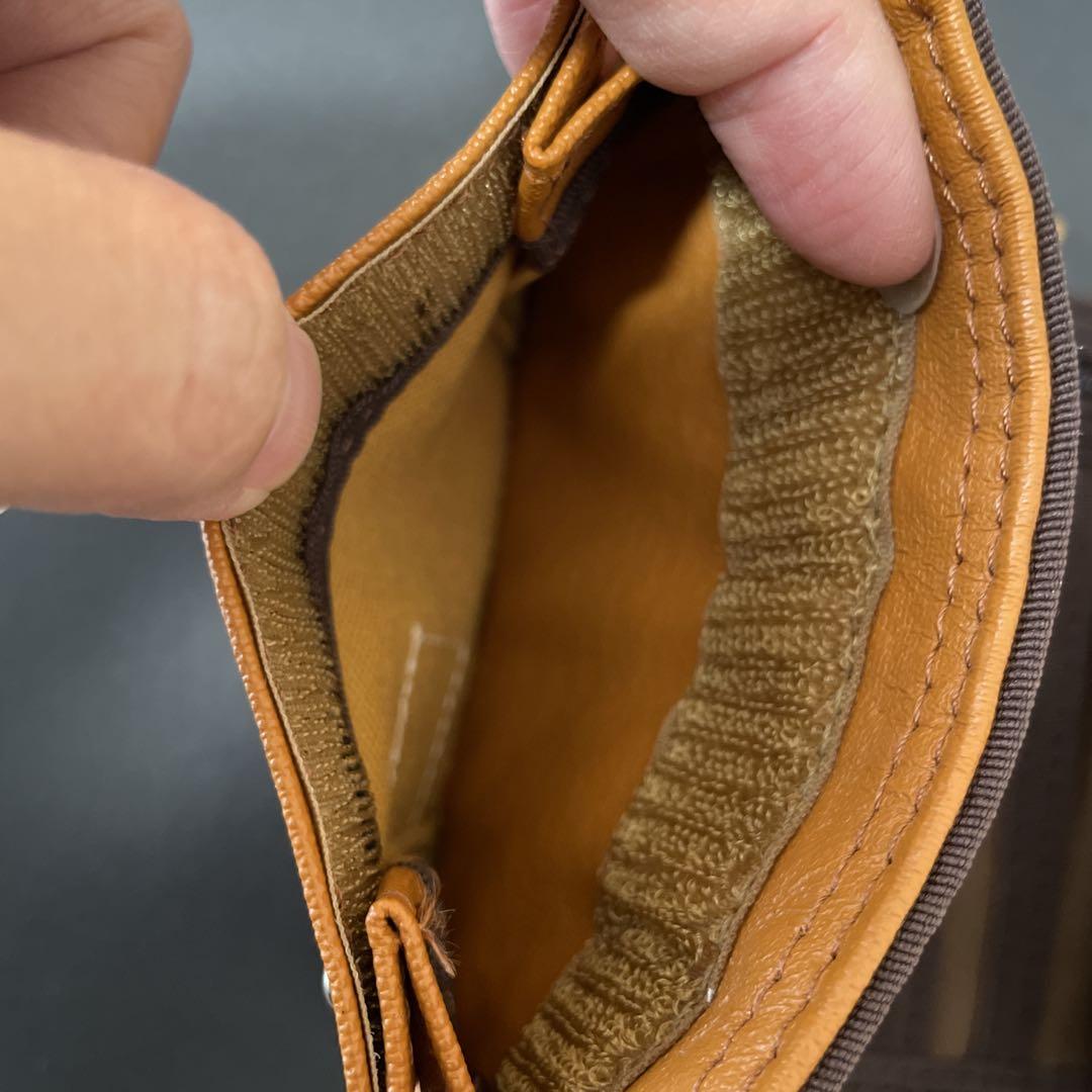 PORTER 三つ折り財布 キャメル美品