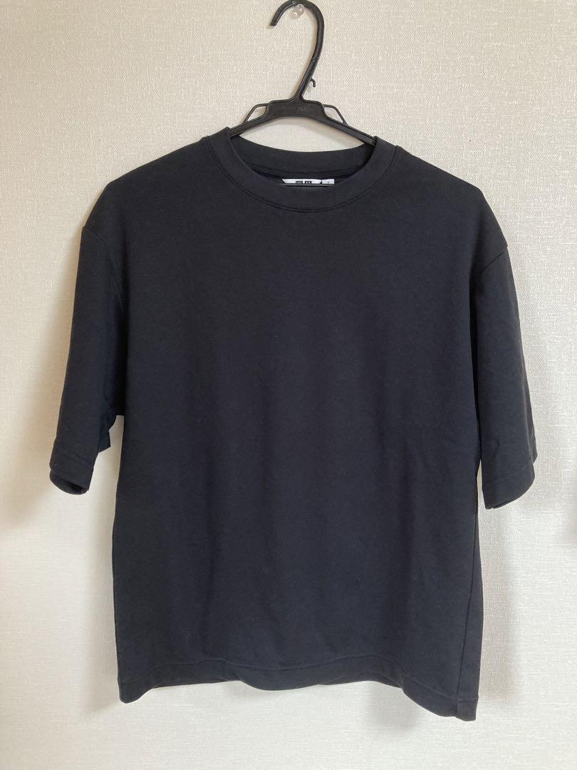 ユニクロ エアリズムコットンオーバーサイズTシャツ Sサイズ