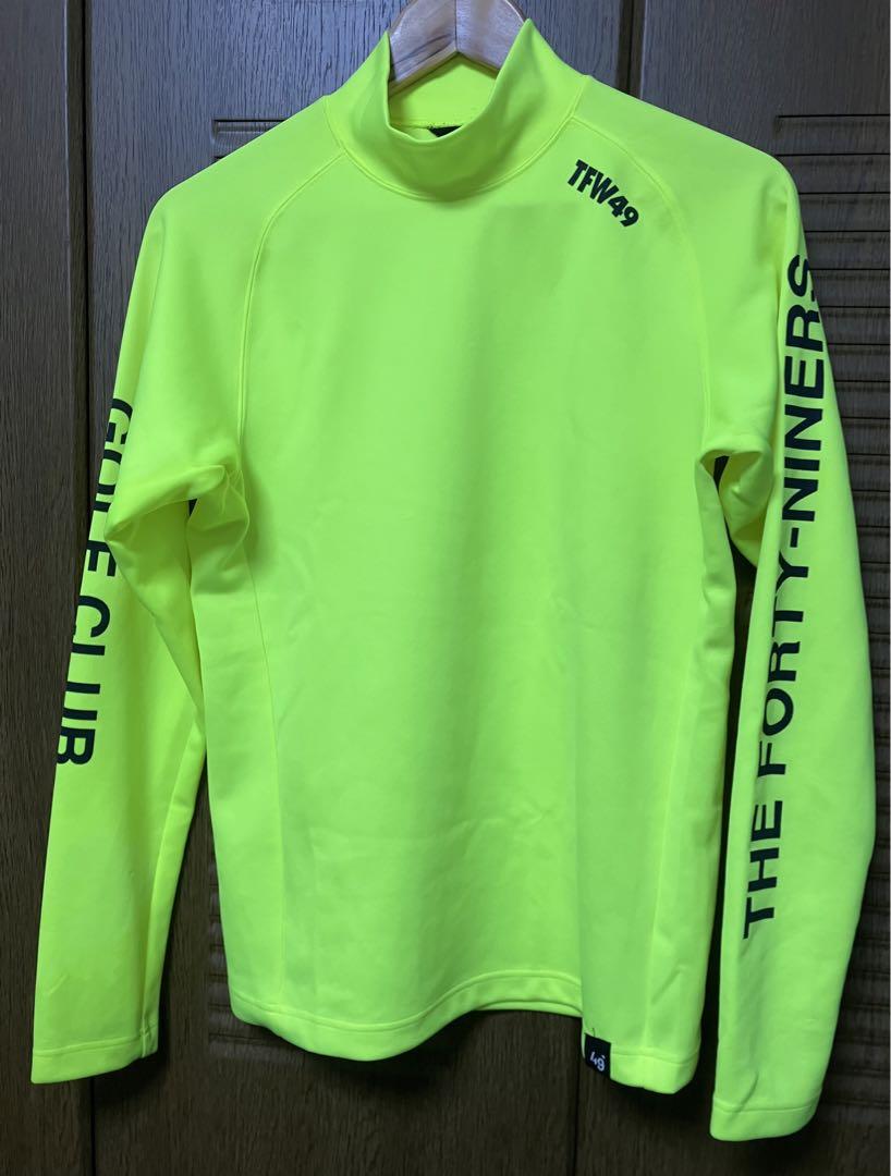 TFW49 モックネックTシャツ　イエロー　M 完売品