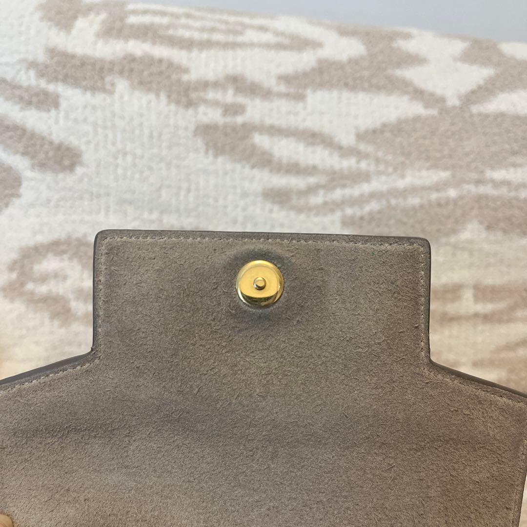 セリーヌ　ベルトバッグ　ナノサイズ　ライトトープ