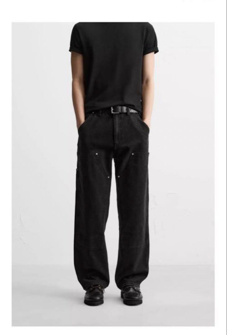 完売⭐︎ZARA JEANS STRAIGHT FIT CARPINTERO 42