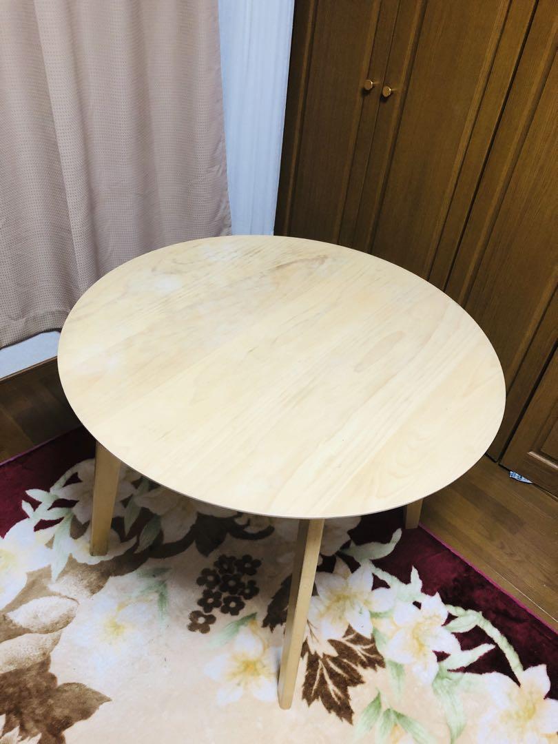 可愛い　円型　ラウンドテーブル