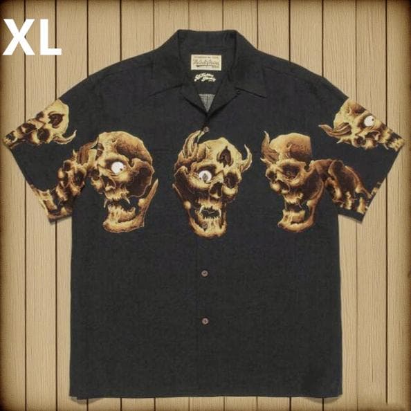 WACKO MARIA 56 TATTOO HAWAIIAN SHIRT
