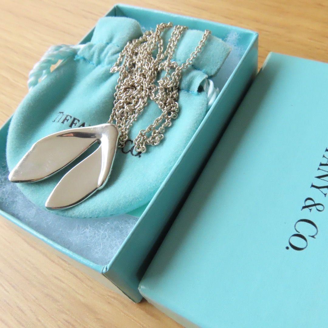 レア　TIFFANY ホエールテール　ラージサイズ　シルバー925 ティファニー
