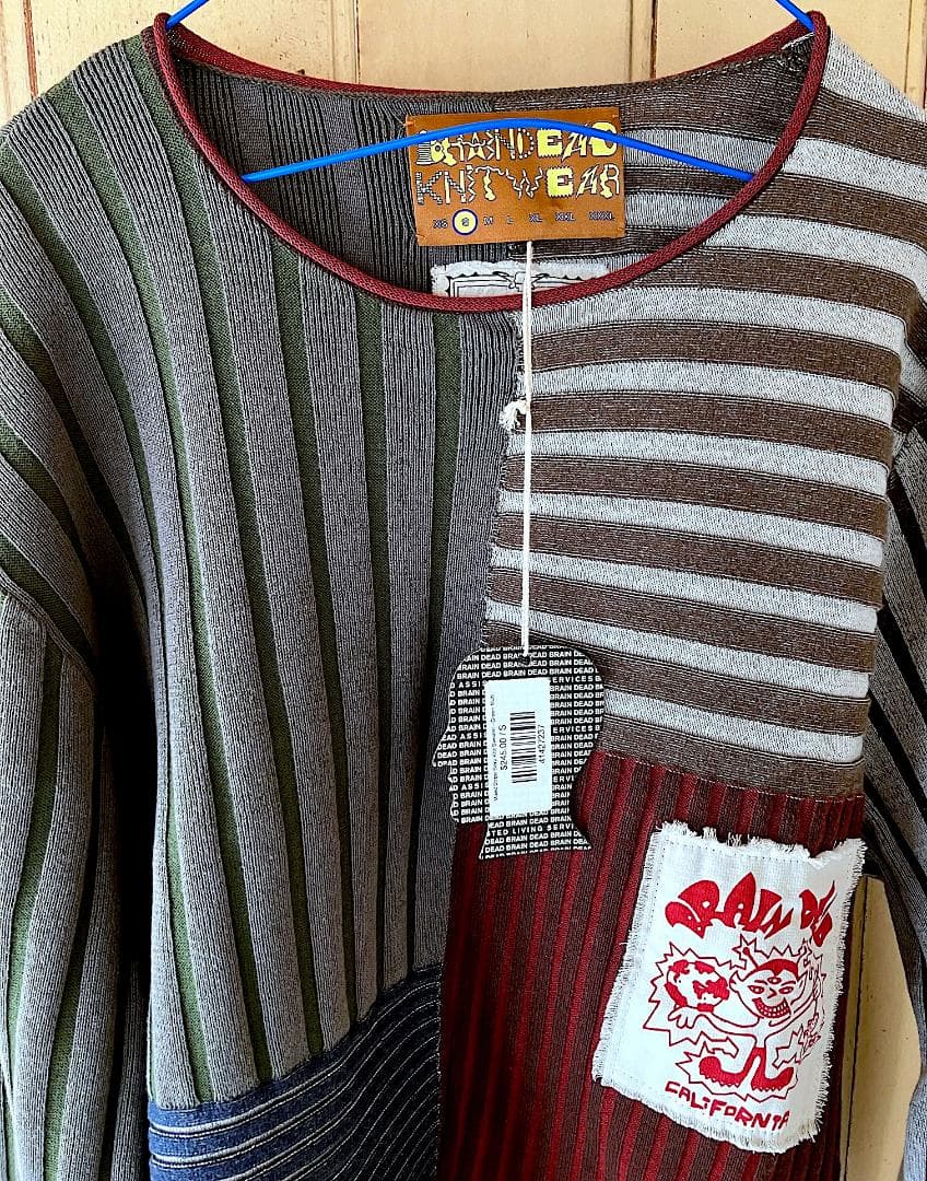 Brain Dead BOXY KNIT SWEATER