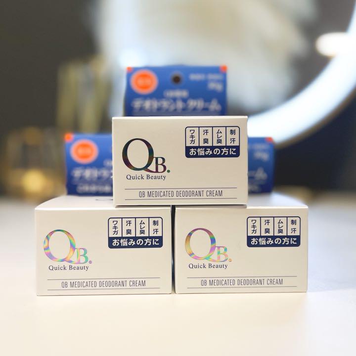 QB薬用デオドラントクリーム 30ｇ×3個セット