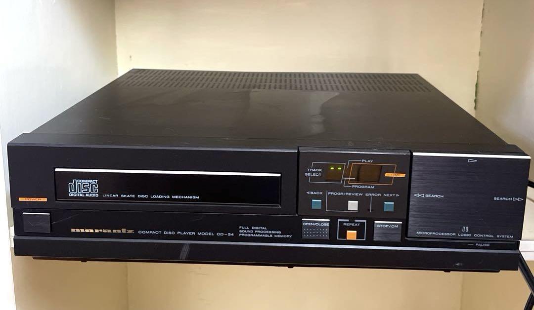 【ジャンク品】marantz★マランツ CDプレーヤー CD-34