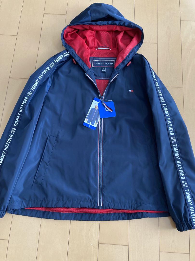 TOMMY HILFIGER ネイビー フード付きジャケット L 5,712円