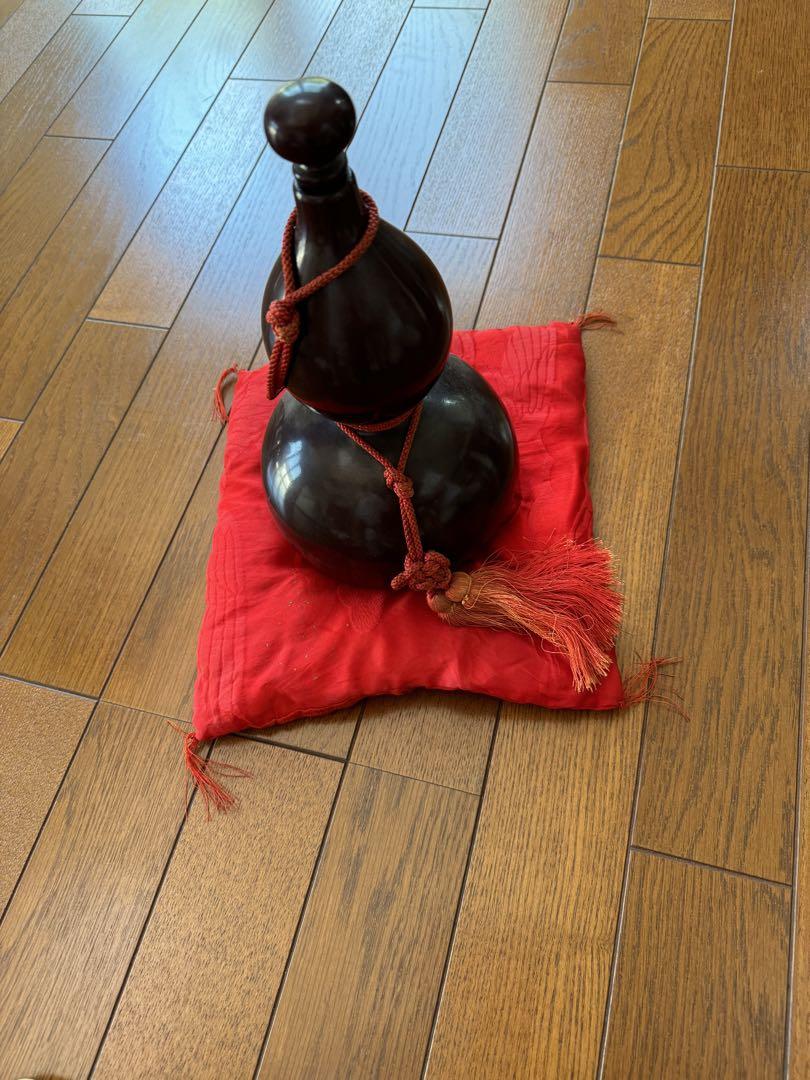 ひょうたん　つぼ　置物　壺