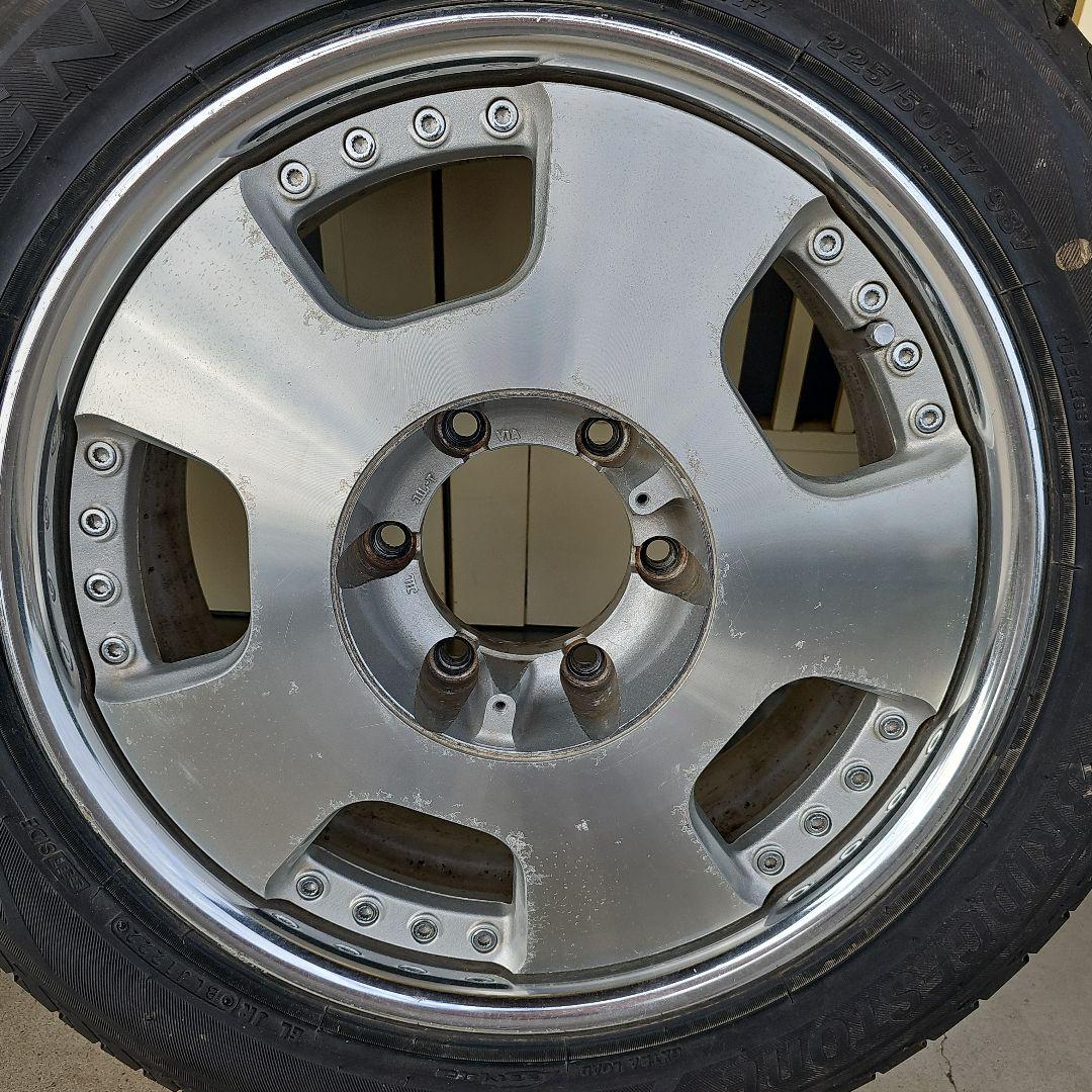 SSR ヴィエナD 6穴 レグノ225/55-17バリ溝