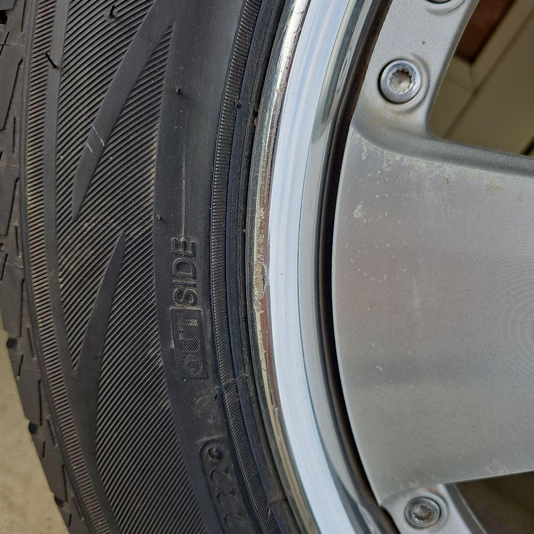 SSR ヴィエナD 6穴 レグノ225/55-17バリ溝 SSR ヴィエナD 6穴 レグノ225/55-17バリ溝 タイヤ・ホイール