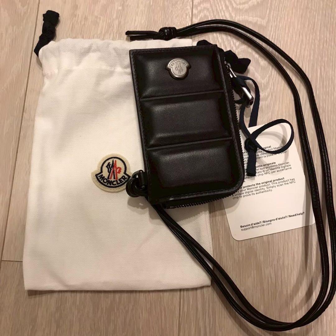 MONCLER カードホルダー　黒