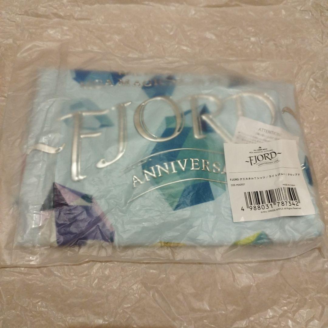 新品未開封 ミセス フィヨルド ライブ クリスタル Tシャツ ライトブルー L 新品未開封】 ミセス FJORD クリスタルTシャツ / ライトブルー