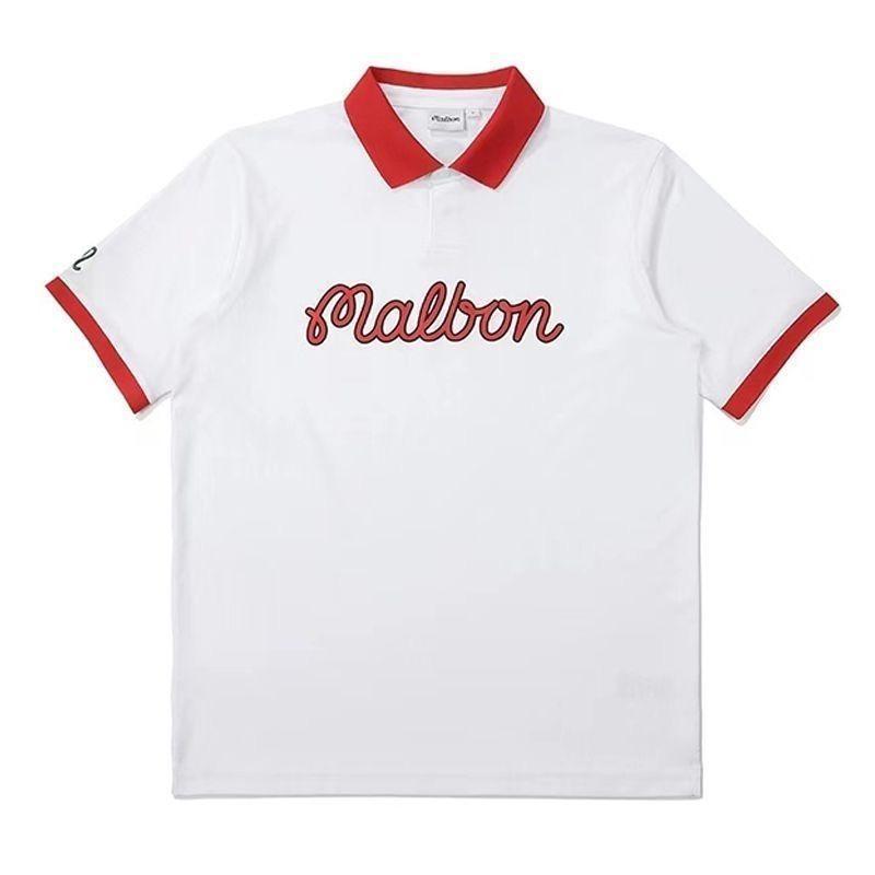 XXL マルボンゴルフ ポロシャツ malbon golf シャツ メンズ 半袖