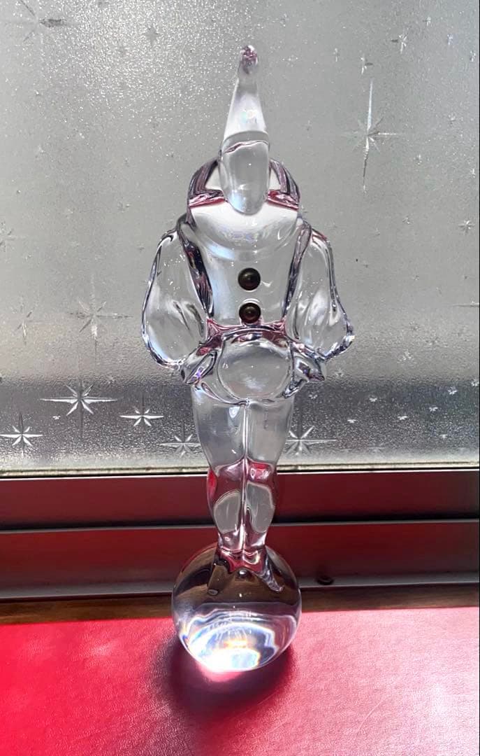 バカラ 仮面舞踏会 マスカレード ピエロ　フィギュリン　オブジェコップ・グラス・酒器