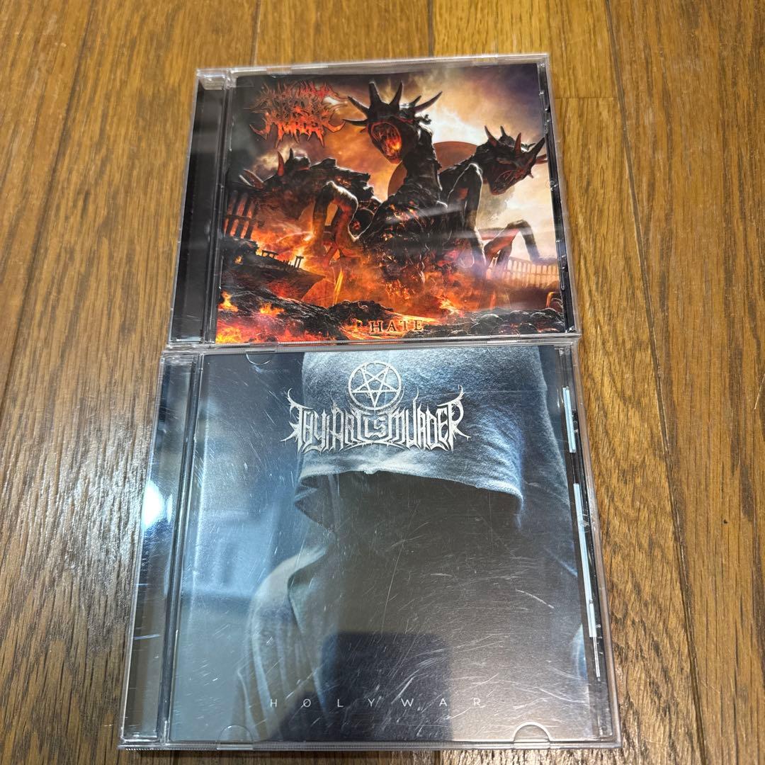 THY ART IS MURDER hate HOLY WAR cd目立った傷や汚れなし