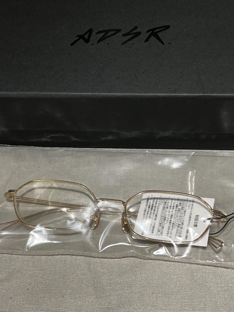 新品 A.D.S.R. JASON 02 クリアー ゴールド サングラス 最安値