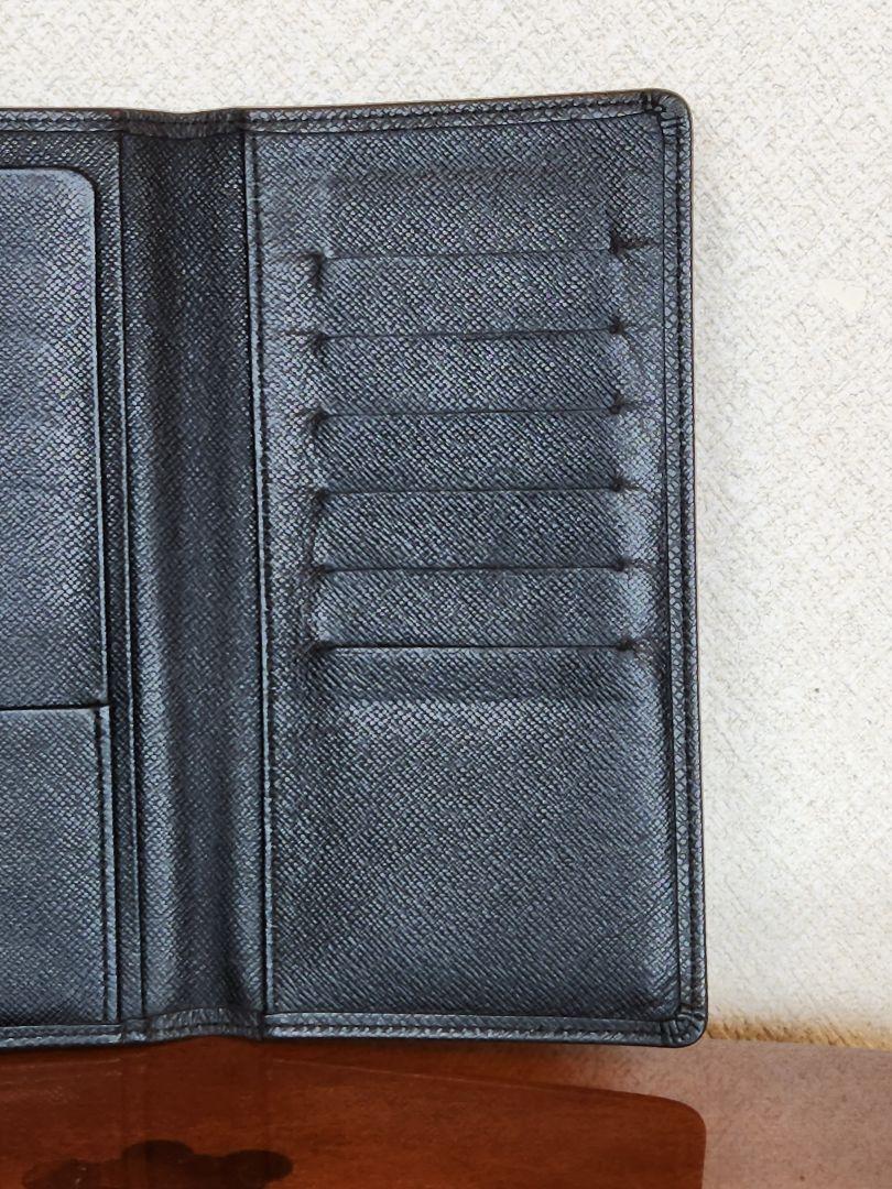 ルイヴィトン タイガ ポルトバルール カルトクレディ 札入れ ブラック 長財布 中古・古着通販】LOUIS VUITTON (ルイ ヴィトン) 札入れ ポルト