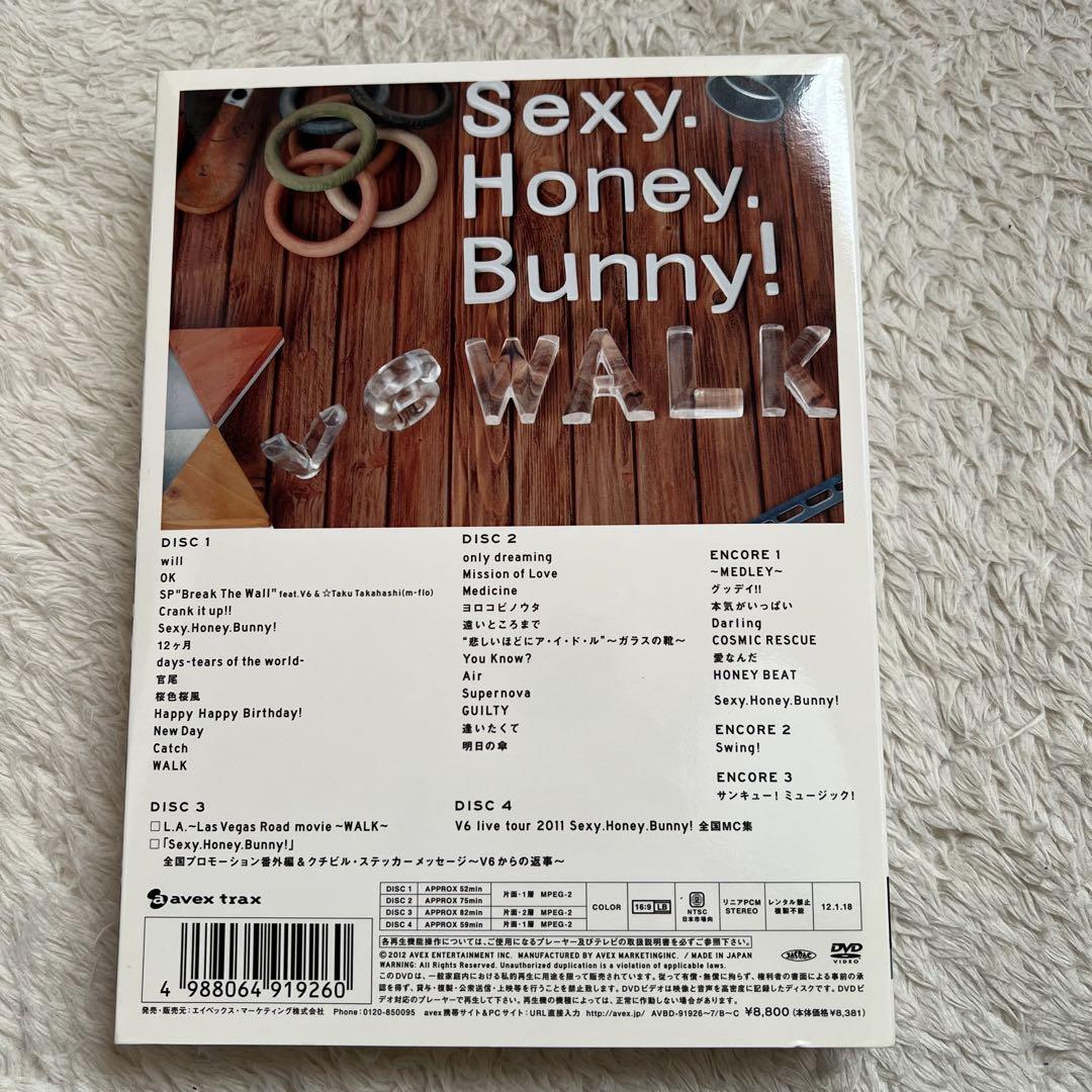 V6 live tour 2011 Sexy.Honey.Bunny! DVD DVD