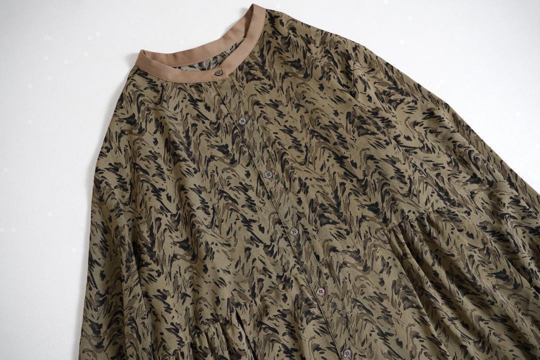 762t*美品 カプリシューレマージュ アシメティアードワンピース