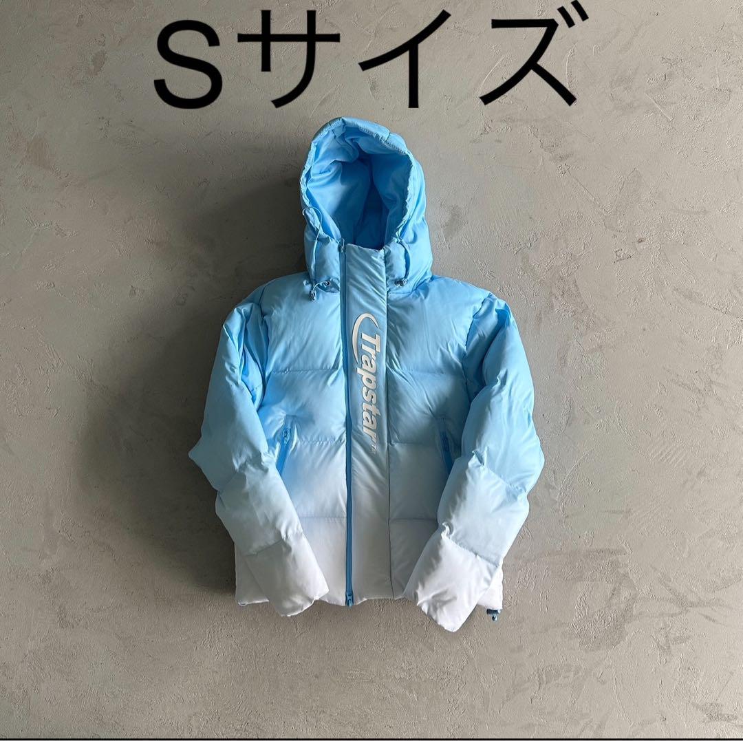 TRAPSTAR ライトブルーダウンジャケット 新品タグ付き TRAPSTAR ライトブルーダウンジャケット 新品タグ付き