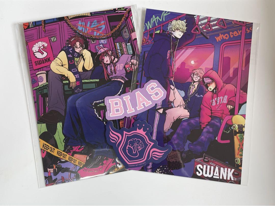 パラライ SWANK ポストカード Paradox Live パラライ SWANK ポストカード 翠石依織 神林匋平