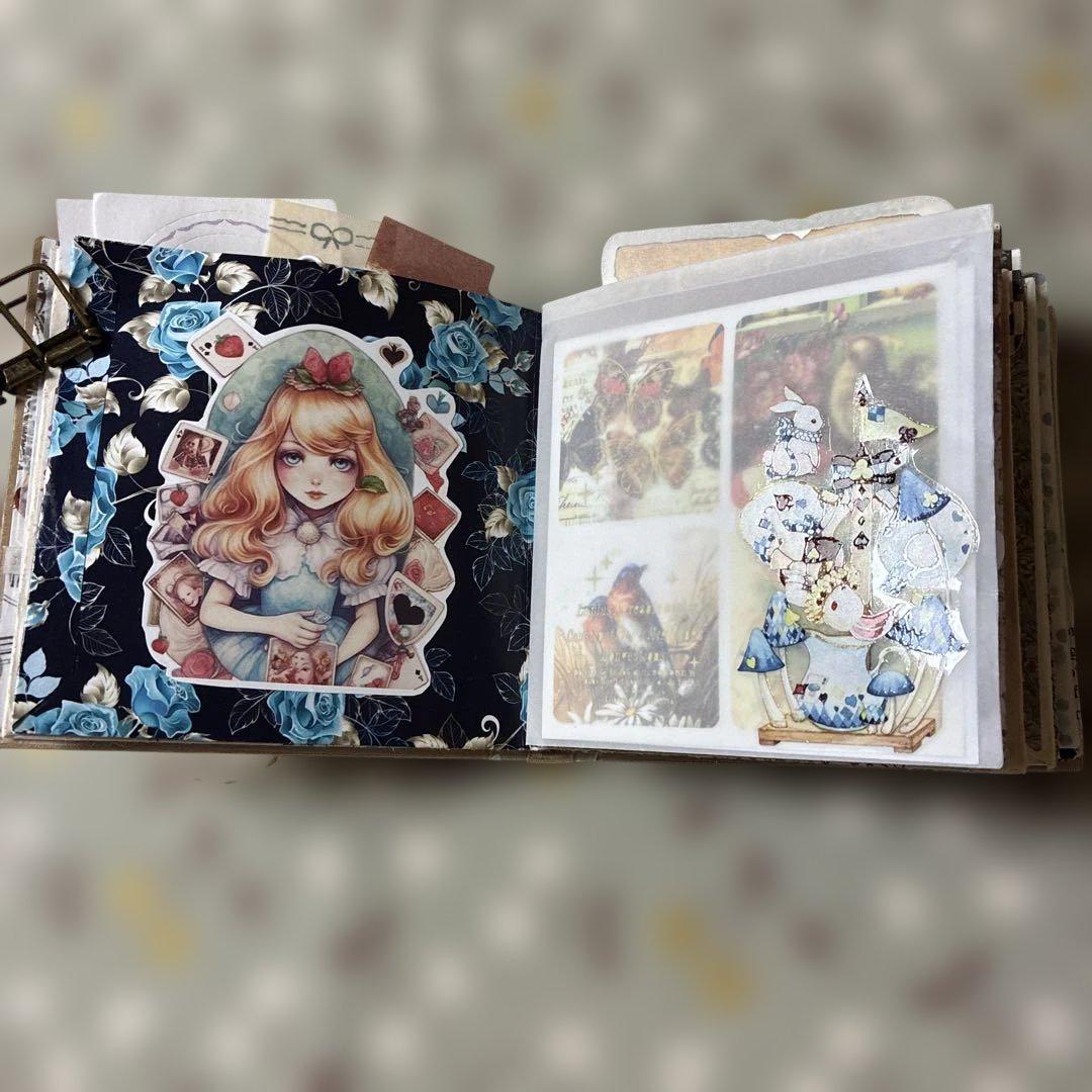 おすそ分けファイル　アリスマニア① 紙ものおすそ分けファイル（アリス）10×10 - メルカリ