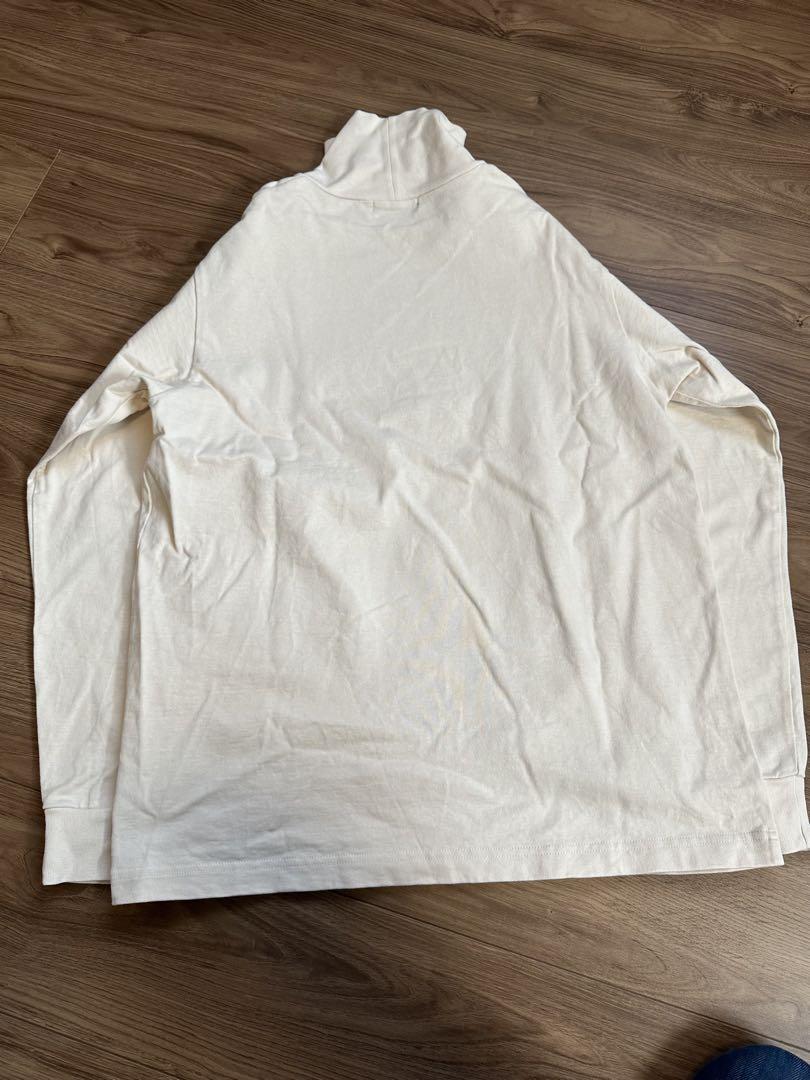 DRESS Lucas Cotton Turtleneckアイボリータートル
