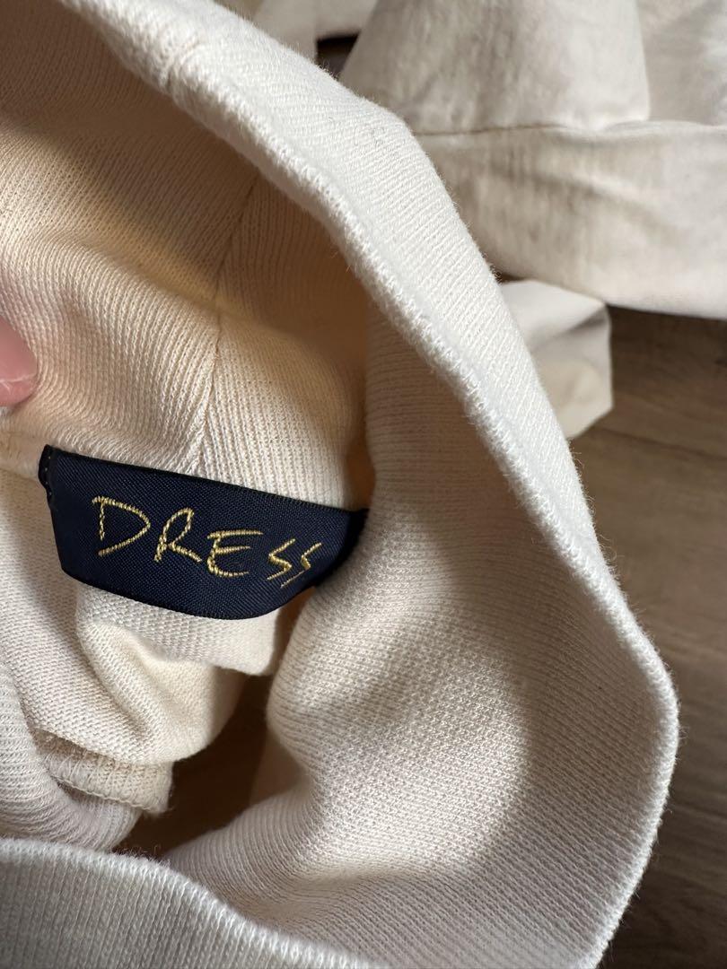 DRESS Lucas Cotton Turtleneckアイボリータートル