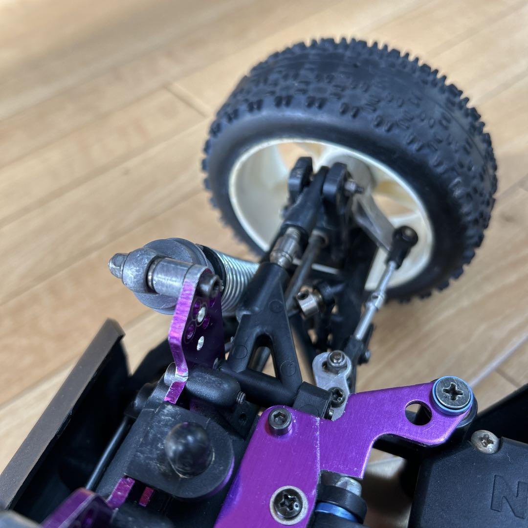 無限 アスリート 1/8 GP エンジン バギー ジャンク 部品取り ベース車