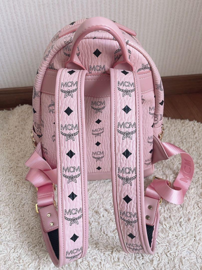 MCM リュック ピンク