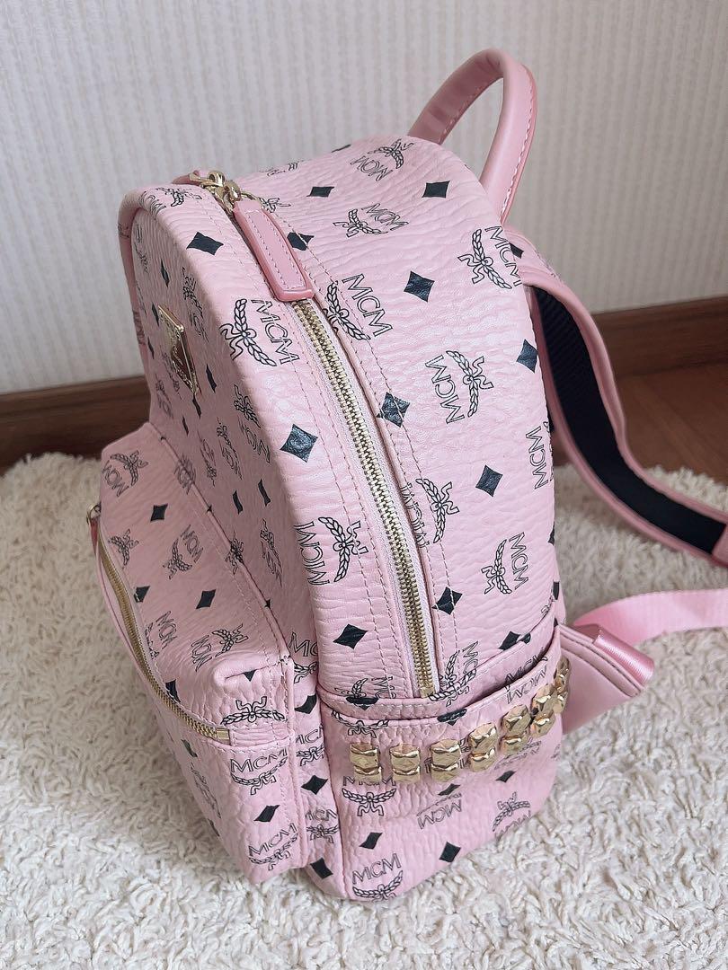 MCM リュック ピンク