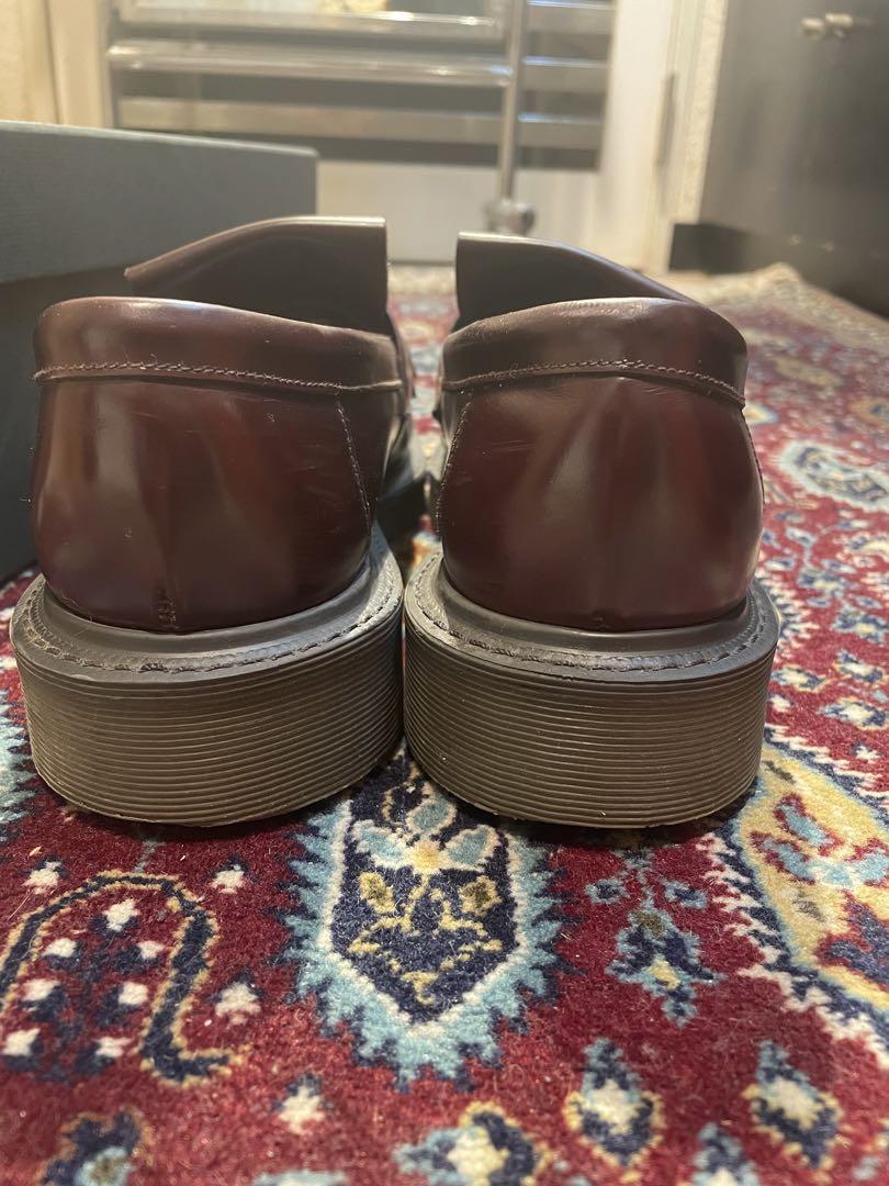 Loake ローク タッセルローファー England バーガンディー