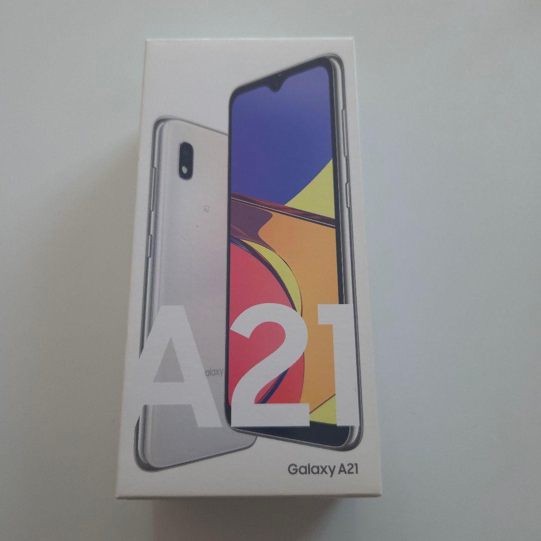 Galaxy A21 ケース付き ギャラクシー au系回線SAMSUNG