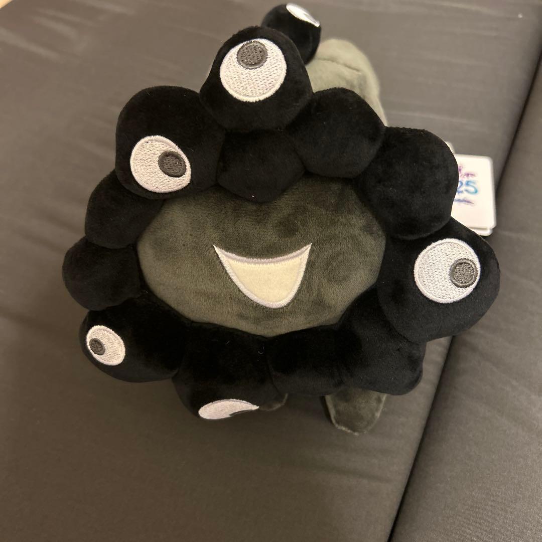 Mサイズ】黒ミャクミャク 這型ぬいぐるみ 大阪関西万博