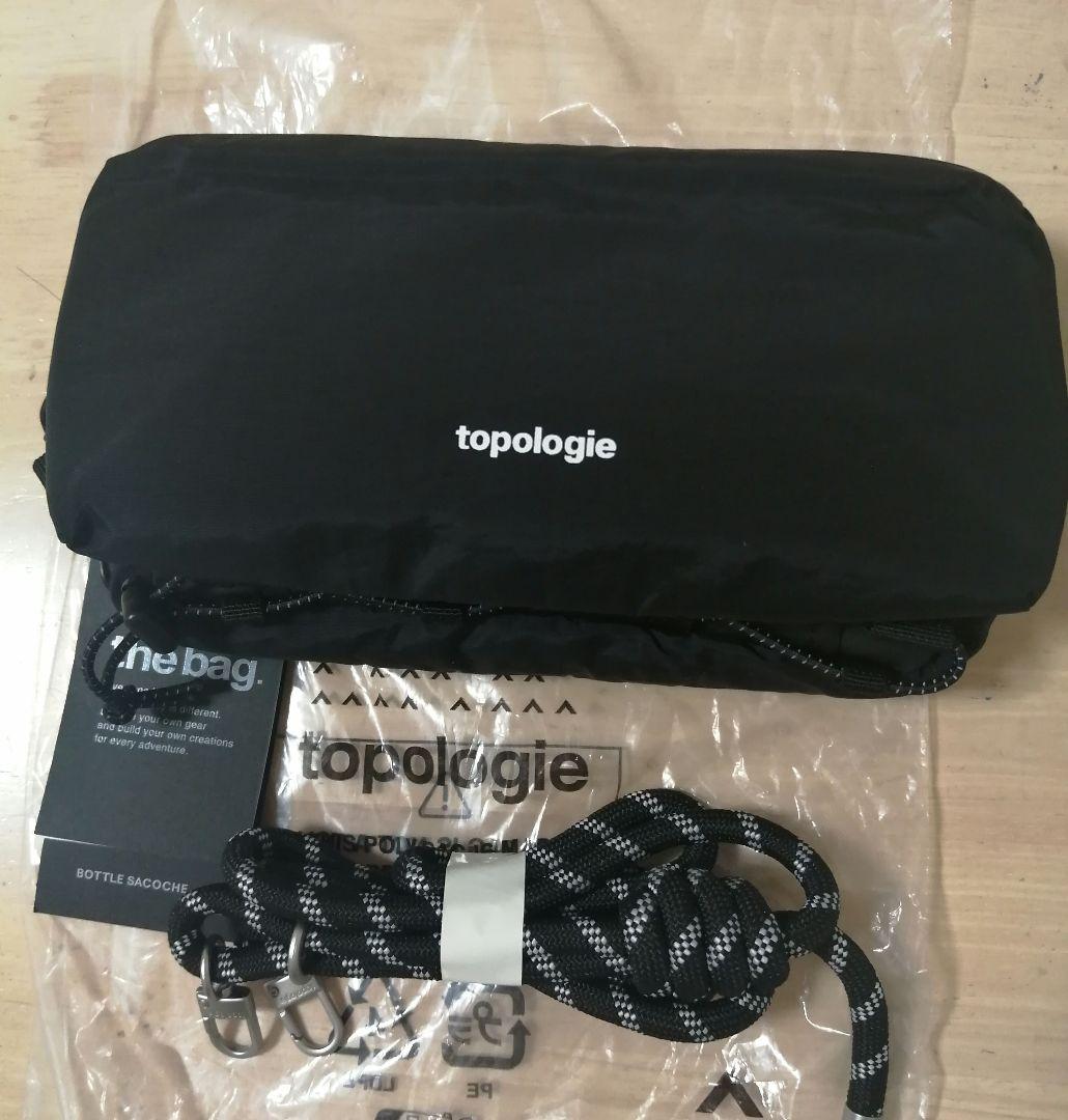 トポロジーtopologie ボトルサコッシュ トポロジー ストラップ付き
