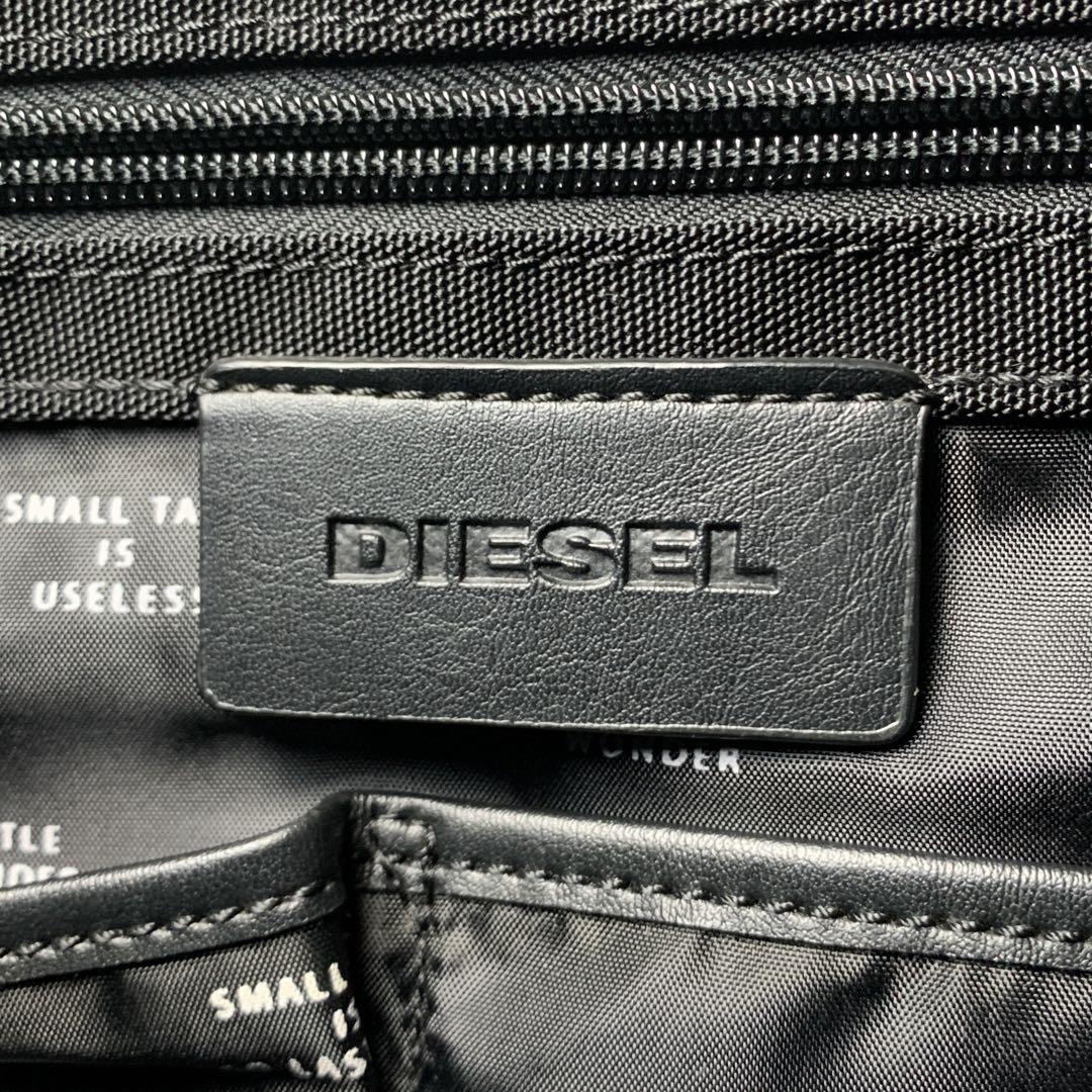 ✨未使用級✨　DIESEL ビジネスバッグ 黒 キャンバス