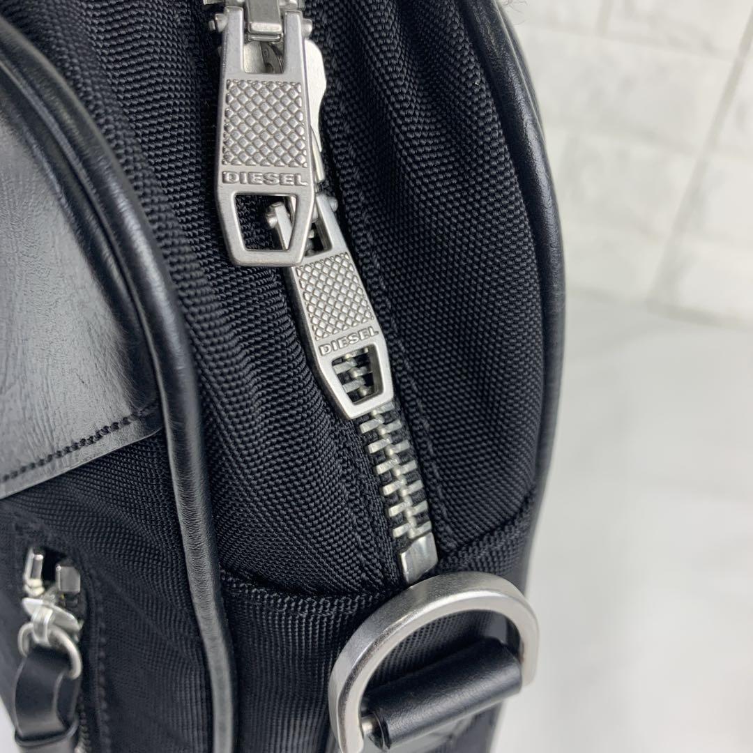 ✨未使用級✨　DIESEL ビジネスバッグ 黒 キャンバス
