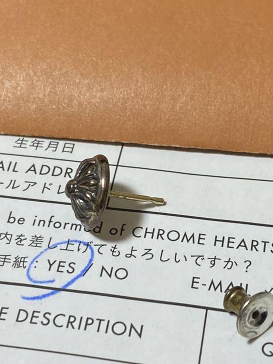 セール特価 クロムハーツ クロスボールピアス L1Mdg-m76897102193 重要なお知
