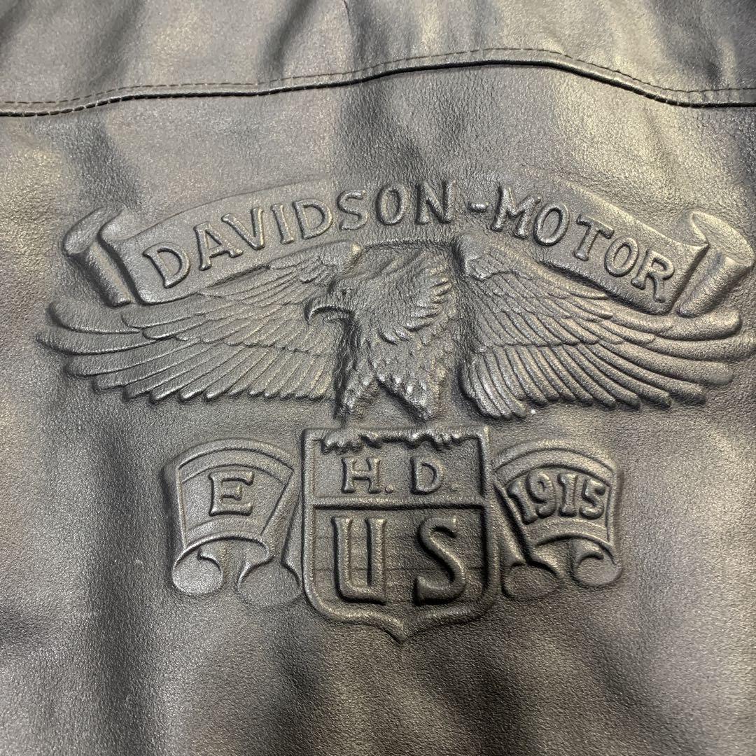 ジャケット・アウター 90s Harley-Davidson short leather bomber