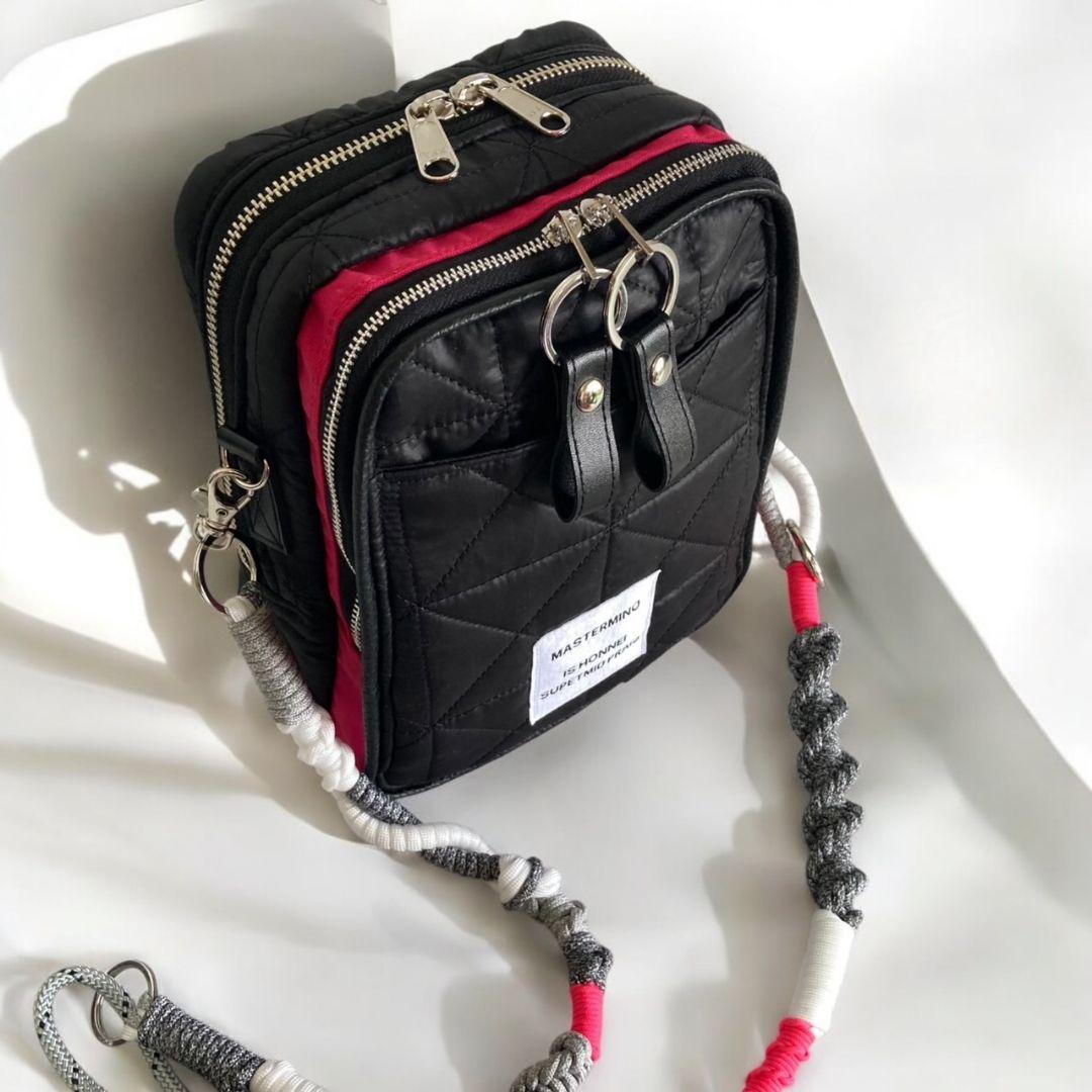 Wallet compartment bag／お財布バッグ／black