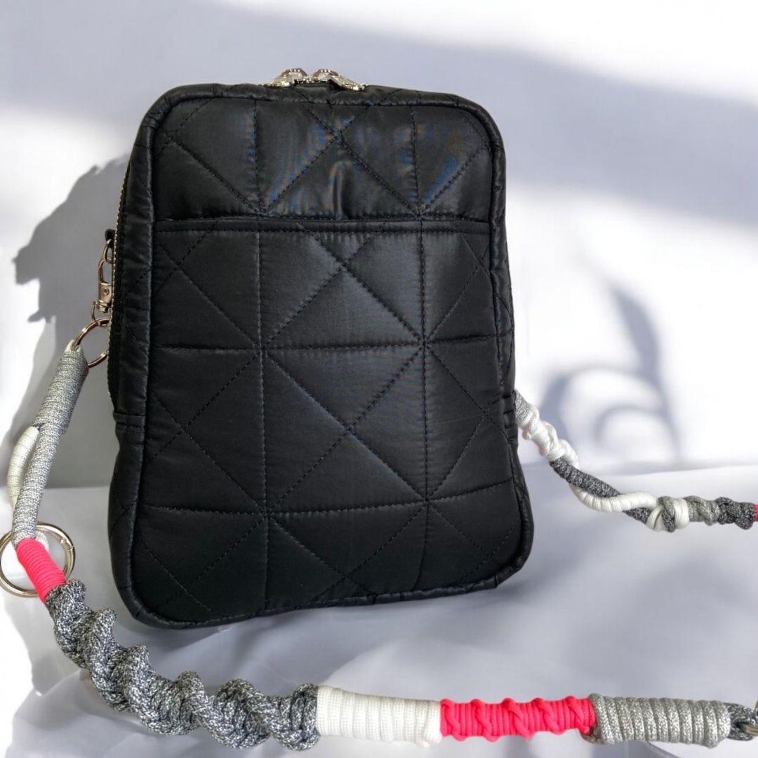 Wallet compartment bag／お財布バッグ／black