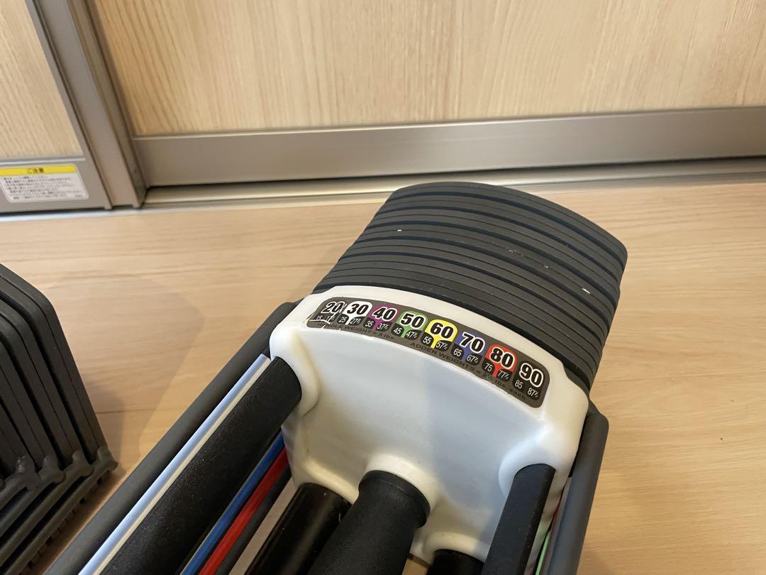 可変式 クイックダンベル 片方最大40.5kg②